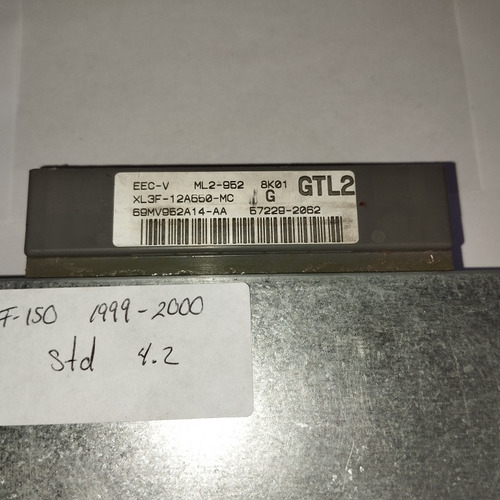 Computadora F-150 Modelo 1999-2000 Motor 4.2 Std (Usado)