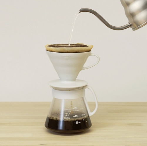 Cafetera Hario V60 Tamaño 02 Blanco Pour-over Café