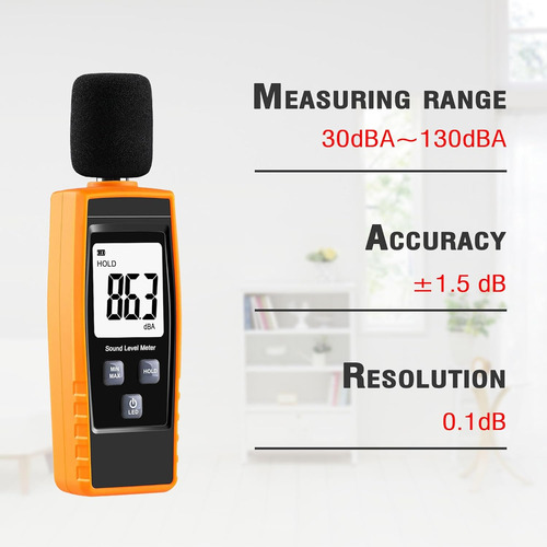 Hand-held Sound Level Metre,v-resourcing 30 130 Db Deci...