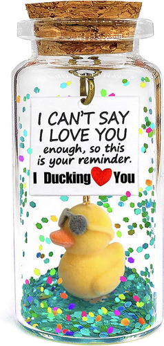 I Ducking Love You - Lindo Regalo De Pato Mensaje Romántico 