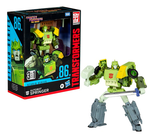 Figura De Acción Transformers Studio Series 86-30 Springer