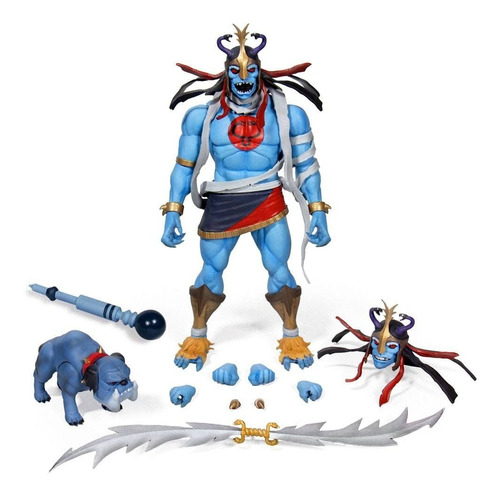 Mumm-ra Con Ma-mutt Thundercats Super 7 Figura 100% Original (Usado)