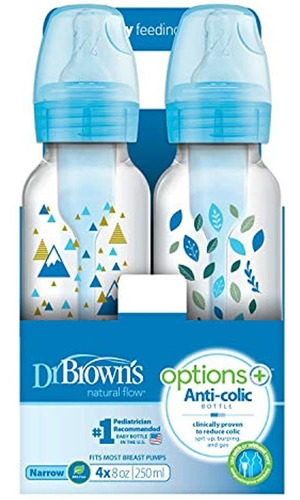 Dr. Brown's Options + Biberones, 8oz / 250ml, Biberón Estrec