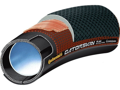 Pneu Continental Tubular Sprinter Gatorskin Duraskin 28x25mm