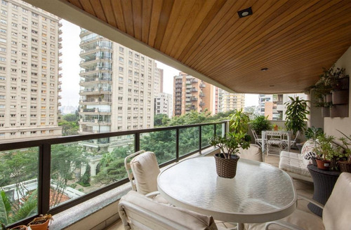 Imagem 9 de 30 de Apartamento Na Melhor Localização De Um Dos Bairros Mais Cobiçados À Venda E/ou Locação 386 M² - Vila Nova Conceição - São Paulo - Ap14953