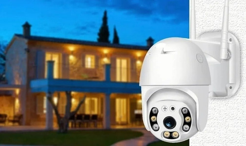 Imagen 6 de 9 de Camara Ip Wifi Domo Giratoria Full Hd Exterior Vision Noctur