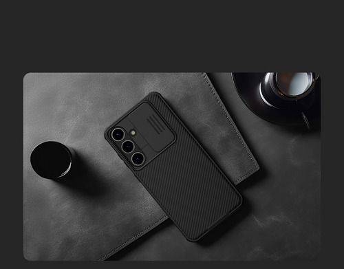 Funda Galaxy S24 5g Nillkin Original Tapa De Cámara Negro