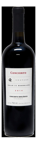 Pack De 4 Vino Tinto Concierto Enologico Concierto 750 Ml