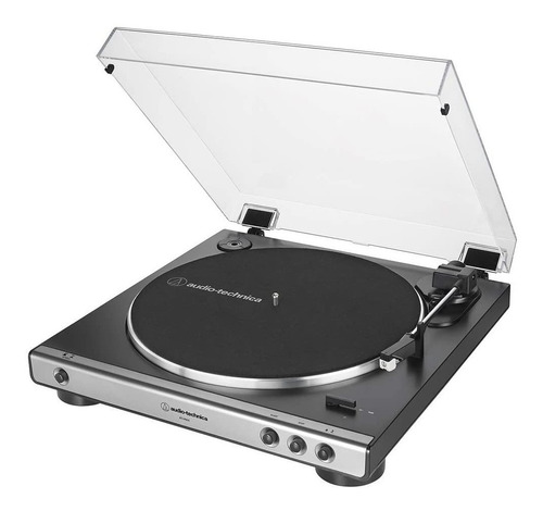 Bandeja Giradiscos Audio Technica At-lp60x Color Gris