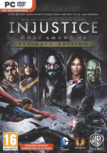 Injustice 1 - Pc - Instalación Personalizada Por Teamviewer