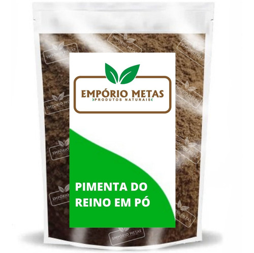 Pimenta Do Reino Em Pó Preta 1 Kg