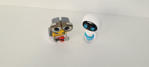 Funko Pop 2021 Wall E Y Eve Pixar Figura De Vinilo (Usado)