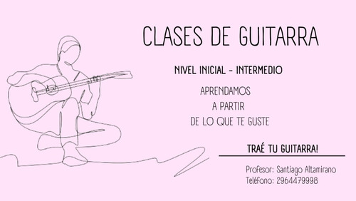 Clases Presenciales De Guitarra En Córdoba Capital