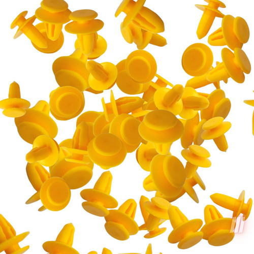 50 Presilhas Do Forro Porta Grampo Amarelo Logan 2007/2012