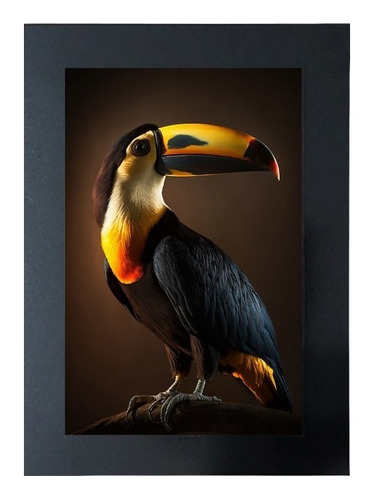 Cuadro De Colección Aves Hermosas Tucan