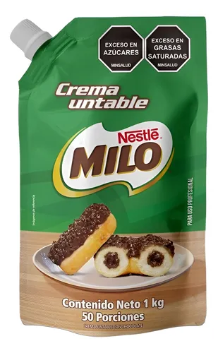 Crema Untable Milo Nestlé 1kg