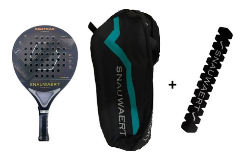 Paleta Padel Snauweart Demtrax + Bolso + Protector - Salas