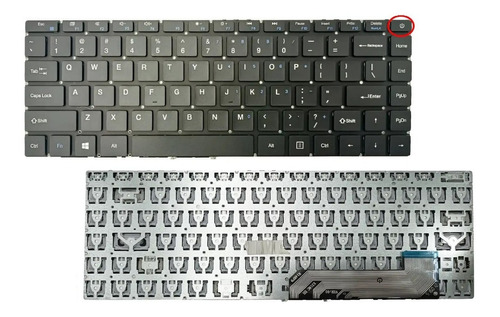 Teclado Laptop Gateway Gwtn141-4 Gwtn141-4bl Gwtn141-4gr 4rg