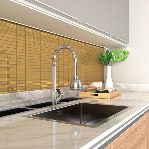 Torneira Para Cozinha Com Bica Flexível Gourmet Flex Delini