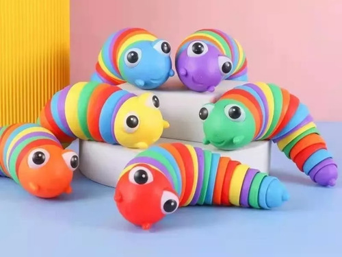 3 Orugas Oruga Sensorial Para Bebe Niño Regalo