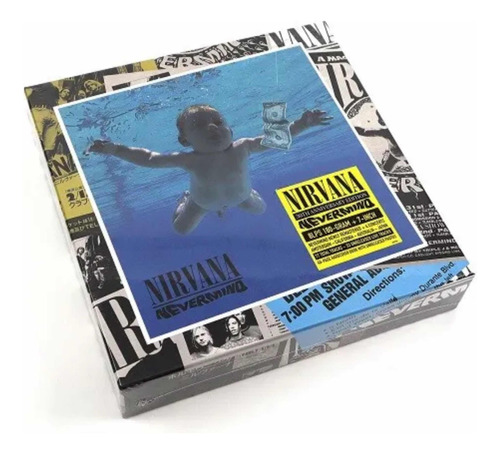 9 Vinilos En Boxset Nirvana - Nevermind Superdeluxe