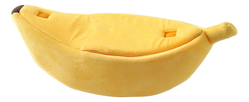 Divertida Casa Para Perros Con Forma De Plátano, Acogedora C