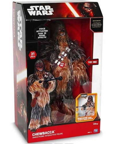 Star Wars Chewbacca Juguete Animatronico Interactivo 1