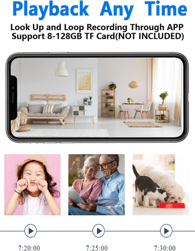 Mini Cámara Espía Cámara Oculta Wifi, 4k Más Pequeña...