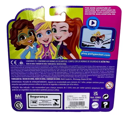 Polly Pocket Negra – Shopping Tudão