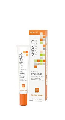 Imagen 1 de 6 de Andalou Naturals Luminous Serum Eye, 0,6 Onza Líquida