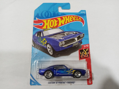 Hot Wheels Custom 67 Pontiac Firebird Completo Mattel