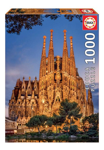 Rompecabezas Puzzle 1000 Piezas La Sagrada Familia Barcelona