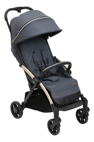 Carrinho Chicco Fechamento Automático Goody Xplus Cinza