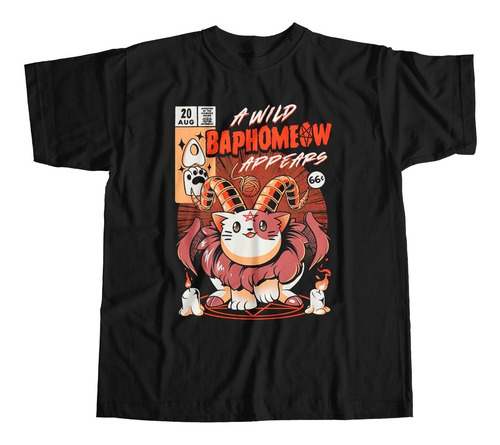 Imagen 1 de 6 de Remera Algodón Baphomeow