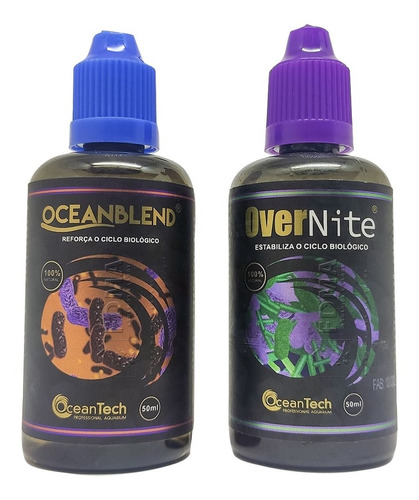 Ocean Tech Kit Ocean Blend 50ml + Over Nite 50ml