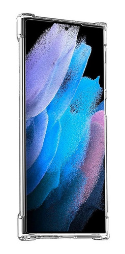Imagen 2 de 10 de Carcasa Para Samsung S22 Ultra Transparente Reforzada