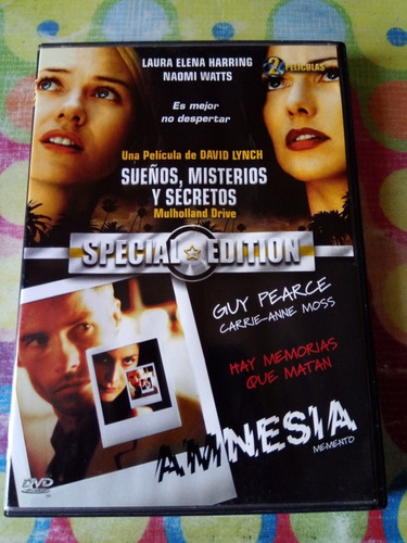 Dvd 2en1 Sueños Misterios Y Secretos Y Amnesia