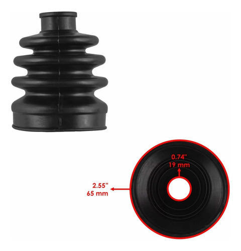 Bota Polvera Flechas 4x4 Honda Trx350 Rancher Fourtrax 00-06