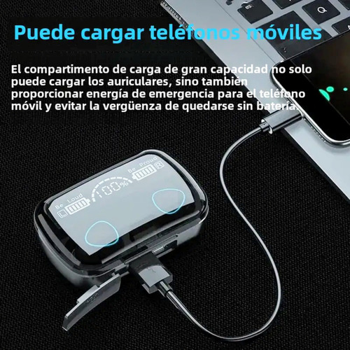 Audífonos M10 Tws Bluetooth 5.3 Con Pantalla Led Y Micrófono
