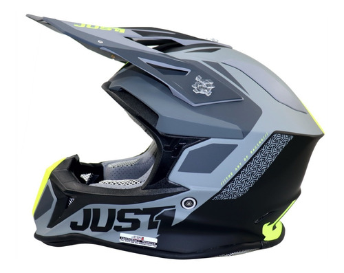 Capacete Just1 J18 One Pulsar Muito Leve Motocross Trilha 