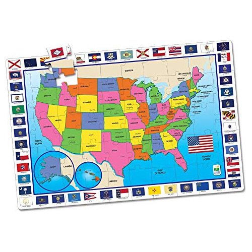 Mapa De Los Estados Unidos Extraído De The Learning Journey