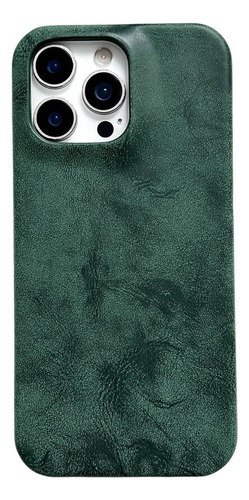 Funda Protectora De Piel Sintética Para iPhone 11, 12, 13, 14, 15, 16 Pro, Max, 15plus, 16plus