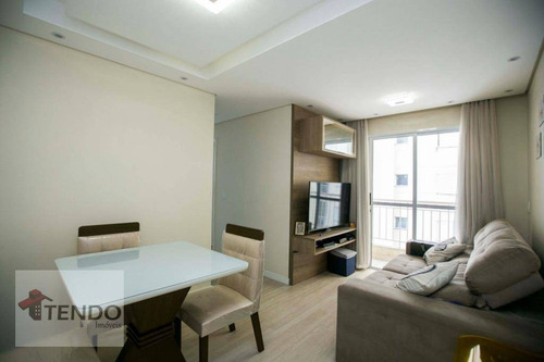 Imagem 1 de 30 de Imob01 - Apartamento 48 M² - Venda - 2 Dormitórios - Ferrazópolis - São Bernardo Do Campo/sp - Ap0835