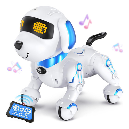 Robot Perro Interactivo Con Control Remoto Y 17 Funciones