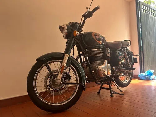 Royal Enfield Classic 350, Único Dueño, Defensa Original