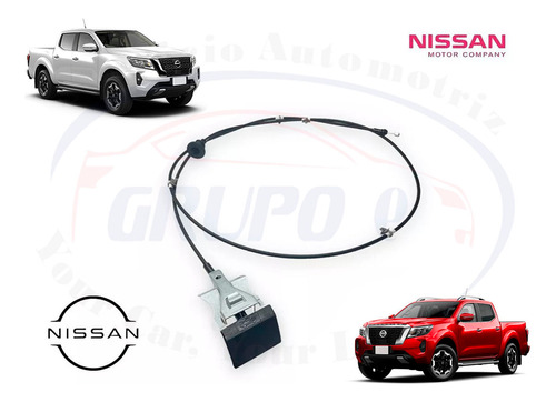 Chicote Cofre Palanca Nissan Np300 Frontier 2021 2022 2023