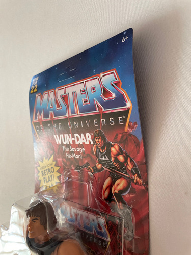 Wun-dar Motu Origins Mattel Creations 2021 Card Poco Doblado (Usado)