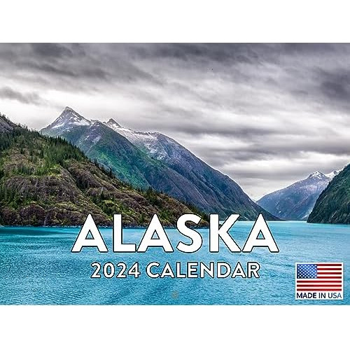 Calendario De Alaska 2024 Pared Mensual Alaskan