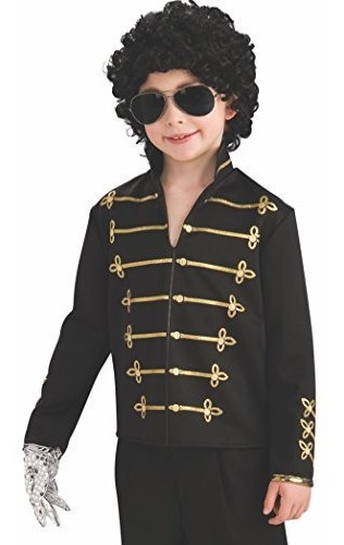 Accesorio De Traje De Chaqueta Militar Michael Jackson Child