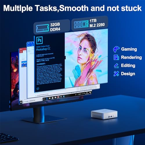 Mini Pc Geekom Xt12 Pro Intel I9-12900h 32gb Ddr4 1tb Ssd
